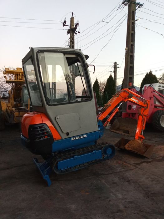 Miniexcavator kubota 1,6t