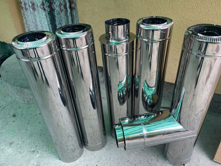 Jgheaburi burlane din tabla horn de inox la casa