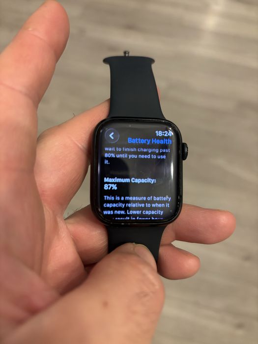 Apple Watch Series seria 7 cellular + GPS Aluminium 45MM ORIGINAL