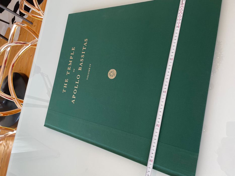 Temple of Apollo Bassae Vol IV SUMO ediție rară arheologie