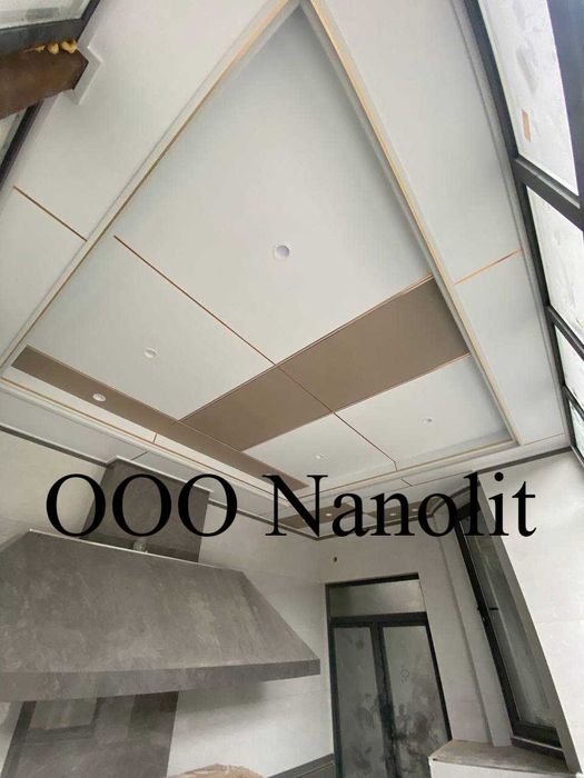 Продам алюминиевые потолки Армстронг - различные дизайны