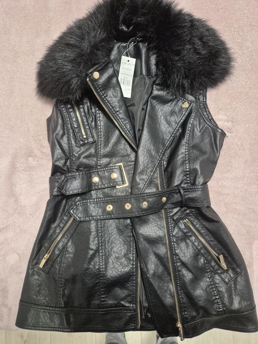 Кожен елек Select