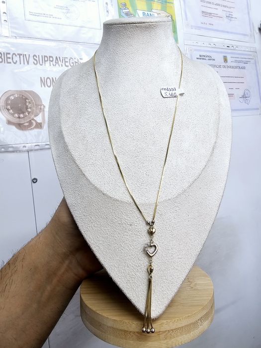 Vand lantisor din aur 14 k 5.38 g cod 333