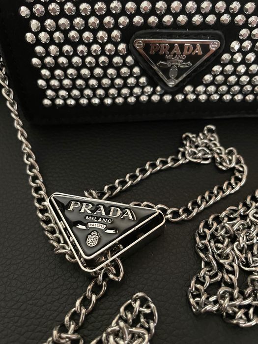 Чанта с кристали P*R*A*D*A