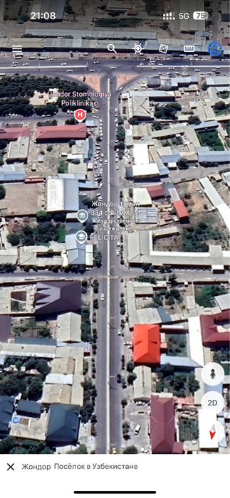 Жондор маркизий кўчаларида 7 сотиҳ ўй Истиклол кўчаси