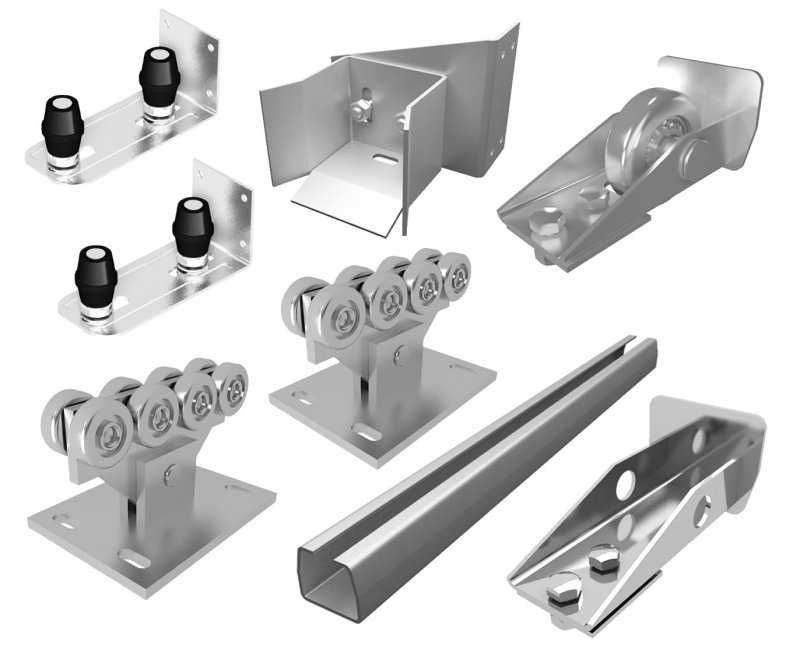 комплектующие для откатных ворот