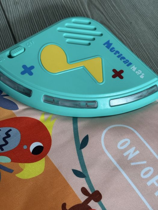 Детско меко пиано, с звуци и ноти