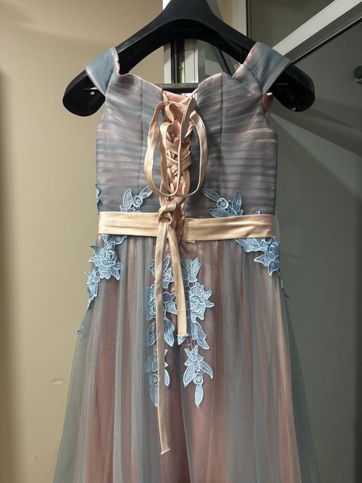 Rochie elegant lunga cu corset