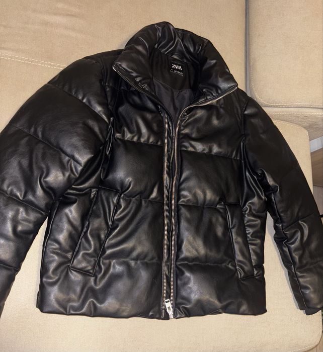 Geaca Zara iarna piele ecologica