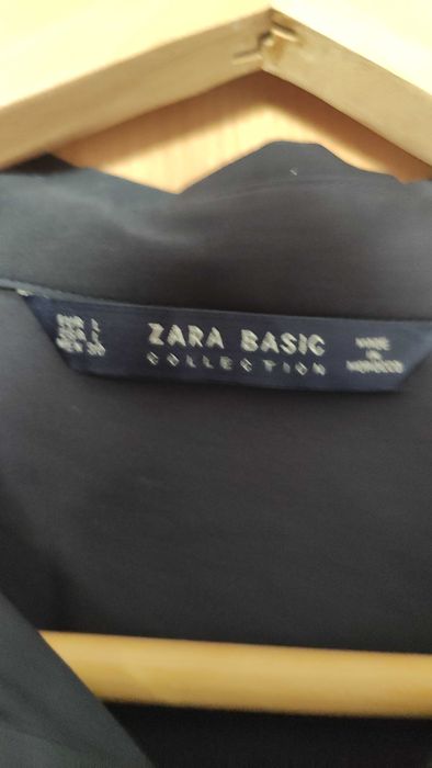 Camasa Zara office -alba sau albastru inchis- spre negru