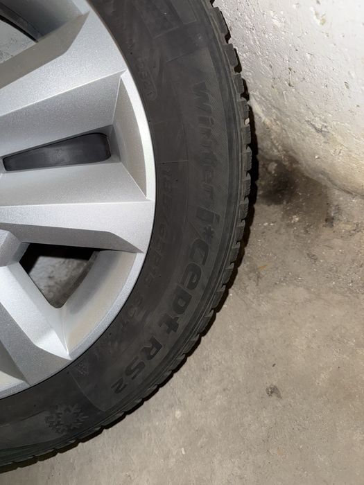 Jante OEM Dacia Logan (tabla+capac+anvelopa iarna)