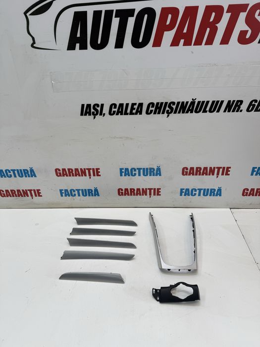 Ornamente fete portiera plansa schimbator consola Audi A4 B8 B8.5 gri