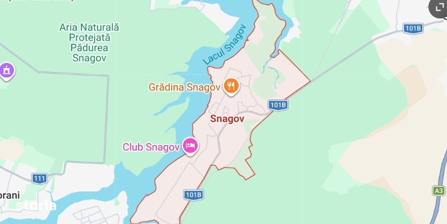 Teren Snagov | 2200 mp | Deschidere lac | Ponton