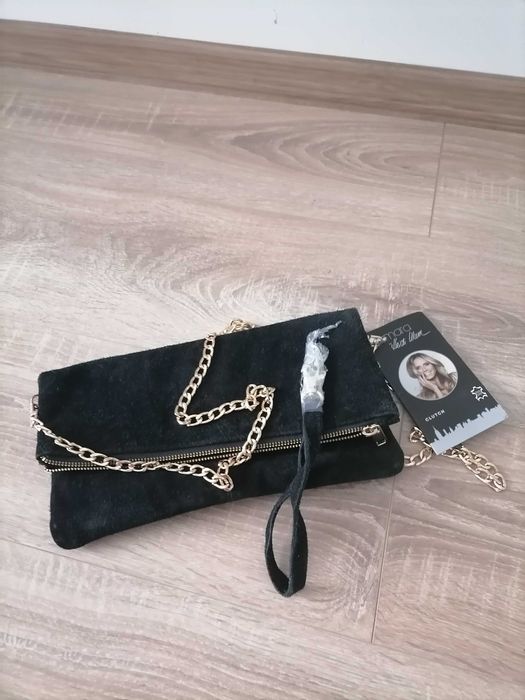Малка дамска черна чанта