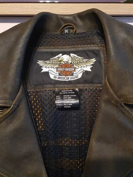 Vand geaca moto HARLEY DAVIDSON originala, impecabila !