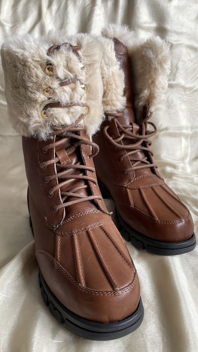 Ghete imblanite Ralph Lauren, pentru vreme rece, marimea 38