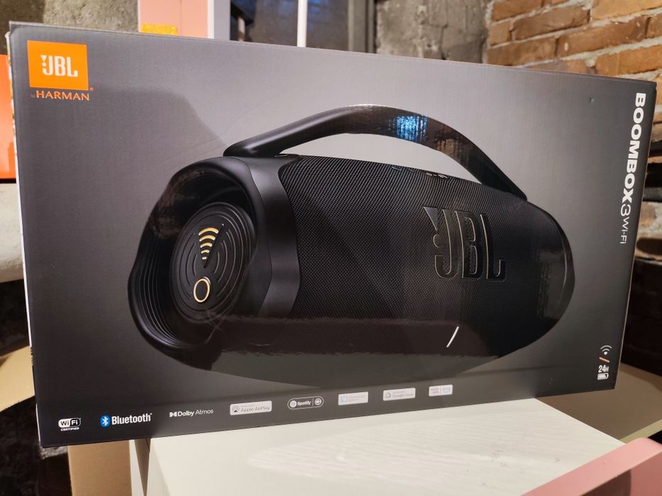 JBL Boombox 3 Wi-Fi – Топ Състояние