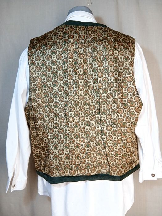 Vesta bavareza Nr 56 vesta Tracht barbati Oktoberfest vanatoare padura