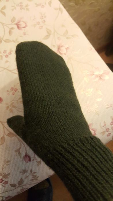 Варежки, ручная работа ,шерсть 100%