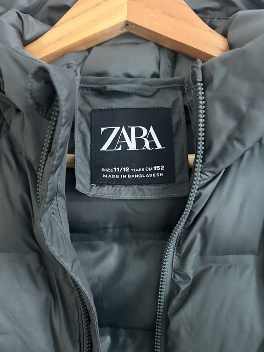 Geaca Zara, verde, de băiețel.