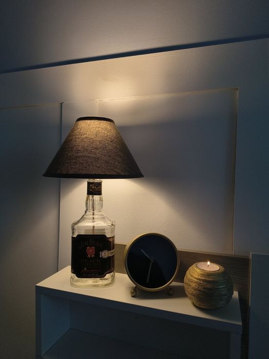 Нощна Лампа "Jim Beam" Ръчна изработка. handmade lamp