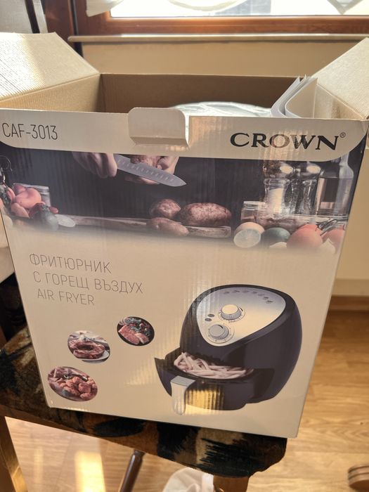 Air fry/ уред за готвене с горещ въздух Crown