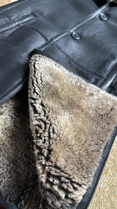 Натуральная мужская дубленка