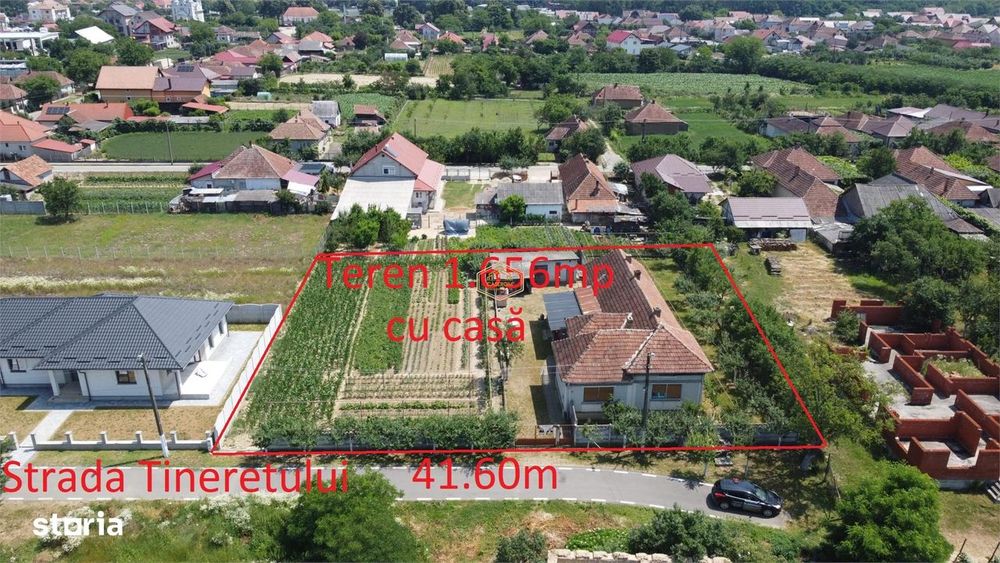 Casă spațioasă cu teren generos de 1.656 mp, în orașul Livada