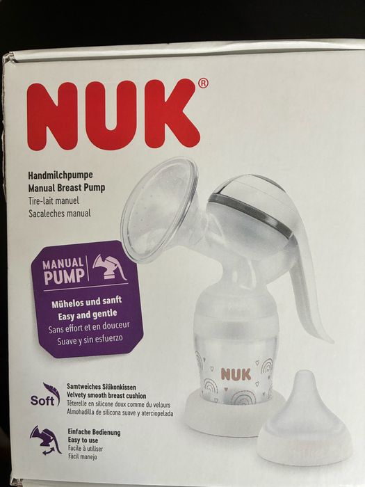 NUK manual breast pump