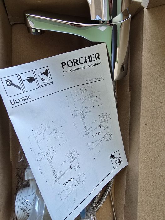 Baterie Lavoar Monocomanda Porcher