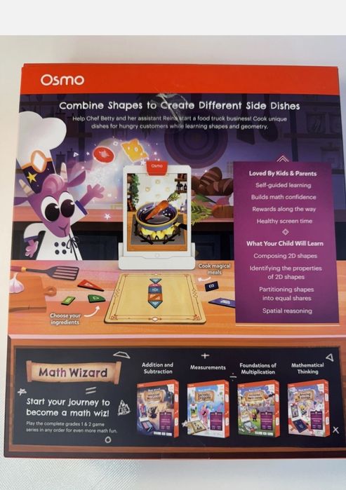 Osmo Math Wizard & The Fantastic Food Truck iPad & Fire Tablet Apps Learning