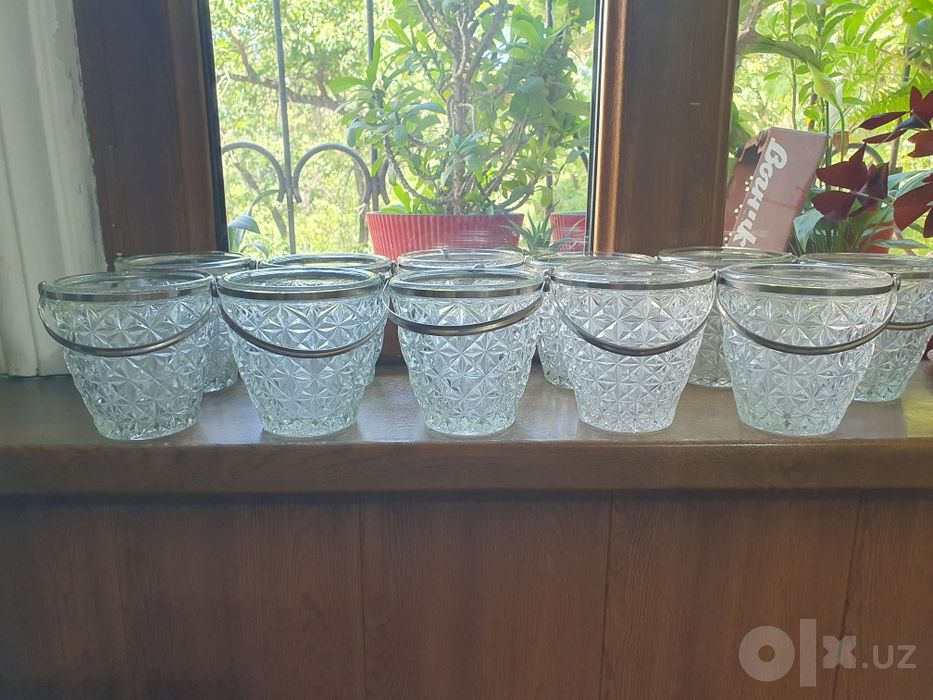 Вазочки ведорки ручки латуновые