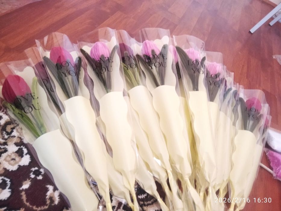 Sunʼiy gullar momiq simlardan