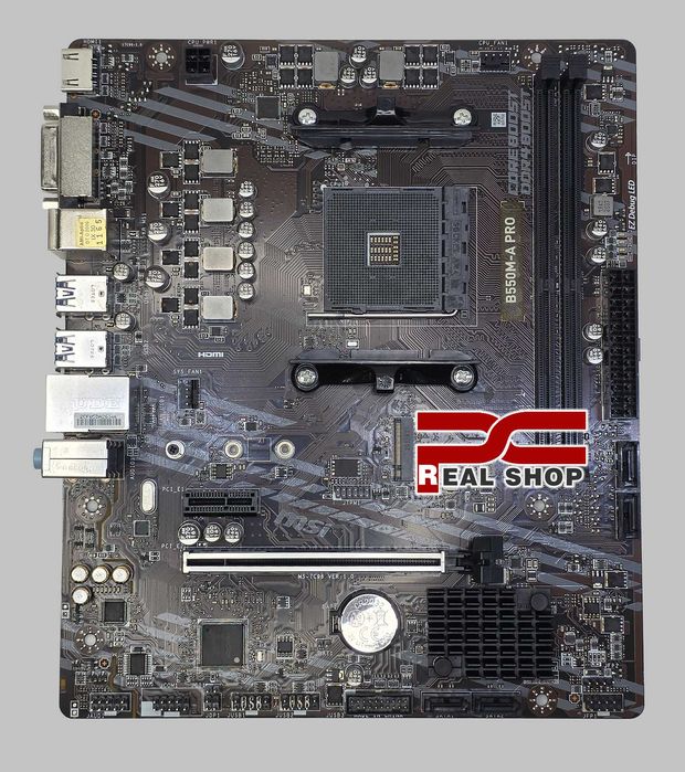 AMD-Gaming ХИТ! MSI B550M-A PRO + Ryzen 5 5600X + 8GBx2 DDR4 3200 CL16