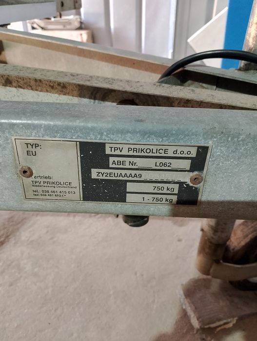 Туристическо ремарке TPV