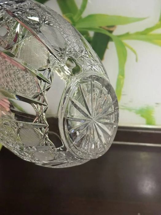 Корзина .Хрусталь.Богемия.Цена:85$