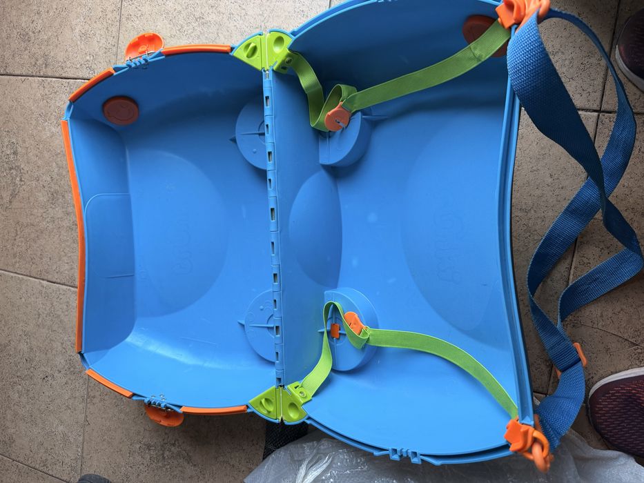 Детски куфар Trunki – оригинален, много запазен – 40 €