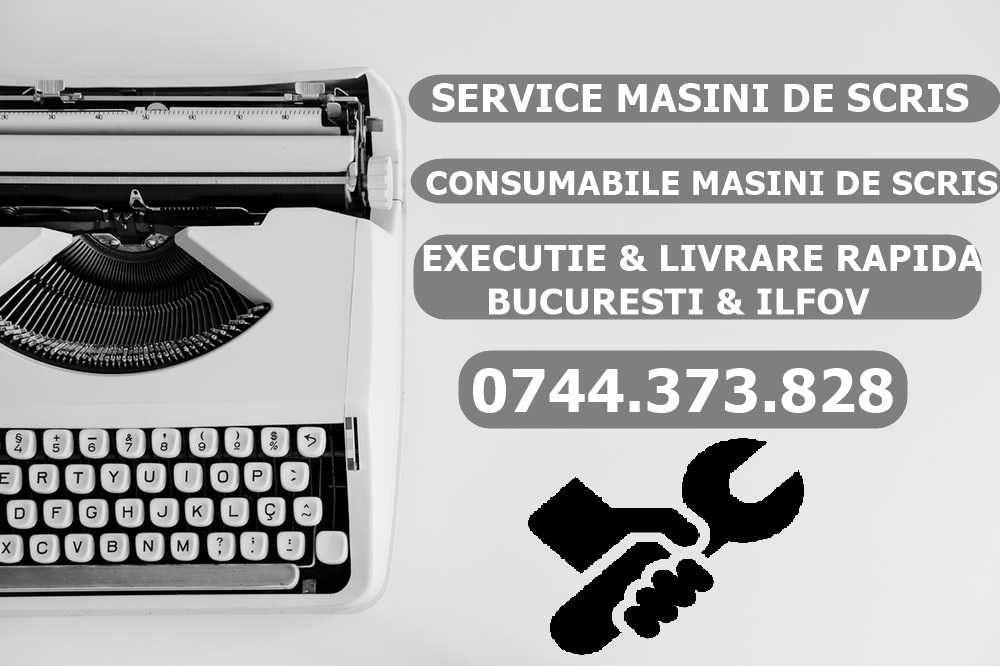 Service, reparatii, curatare, mentenanta masini de scris mecanice