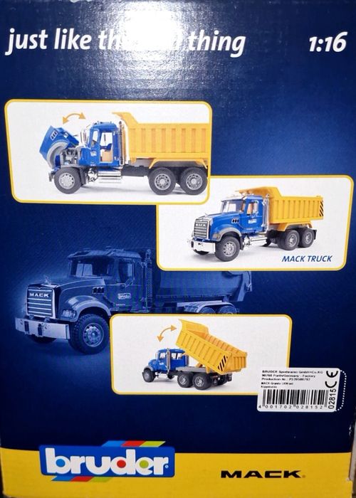 Самосвал MACK Bruder