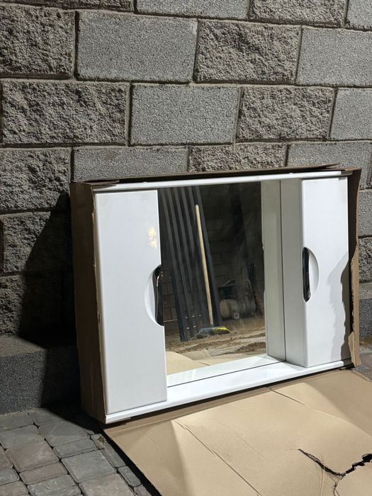 Новое зеркало для ванной!