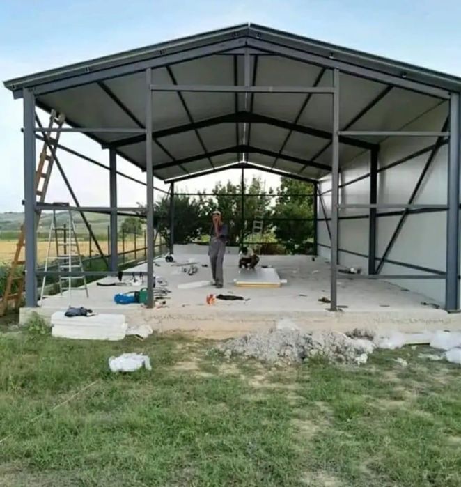 Schimb hală metalica