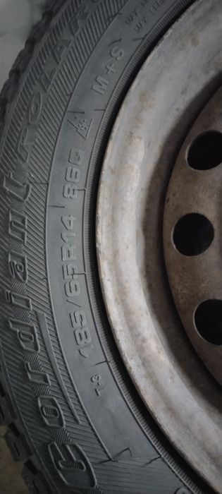 Продам резину с дисками р14