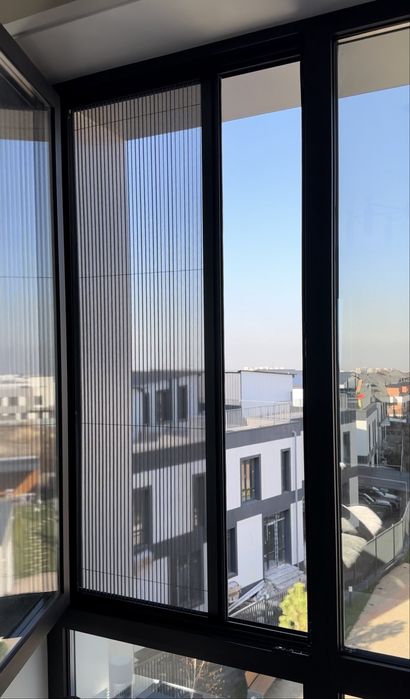 Москитные сетки ПЛИССЕ раздвижные.