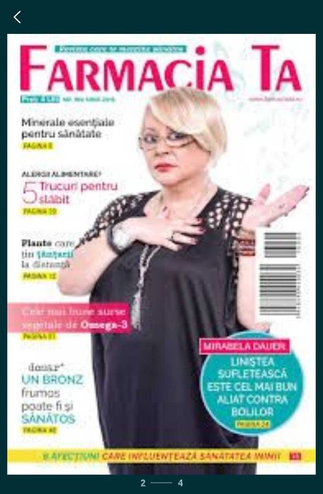 Colectia revistei "Farmacia Ta" din anii 2008-2017,5 lei/revista