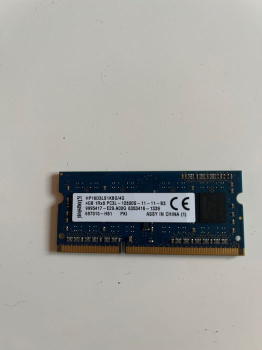 Memorie RAM Laptop Kingston 12 GB DDR3L 1600MHz (4+ 8)