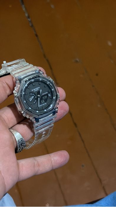Casio G-shock первый экземпляр с миром