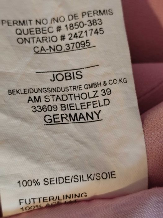 Fusta de matase naturala Jobis-masura 42-Noua!