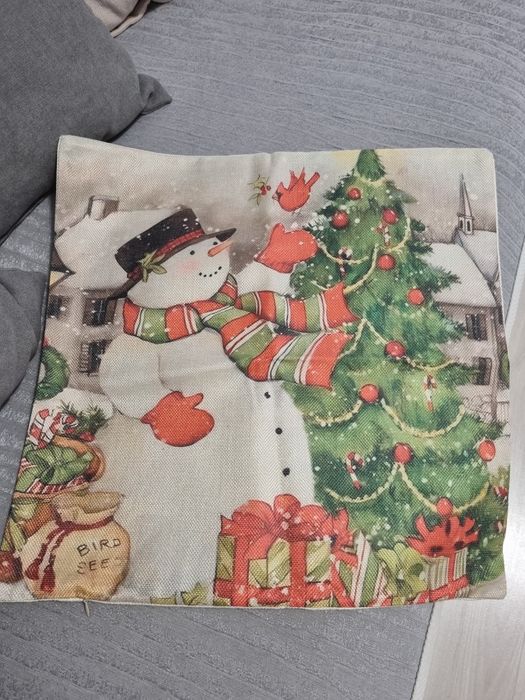 Наволочка новогодняя