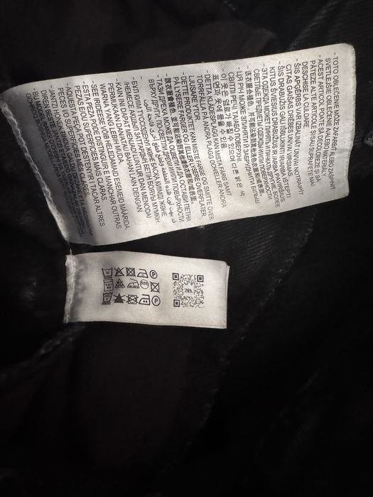 Zara flared zip jeans