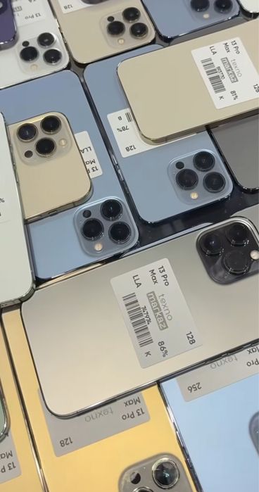 13 Pro max 128 LLA barcha ranglar bor telfon idial holat soni juda kop